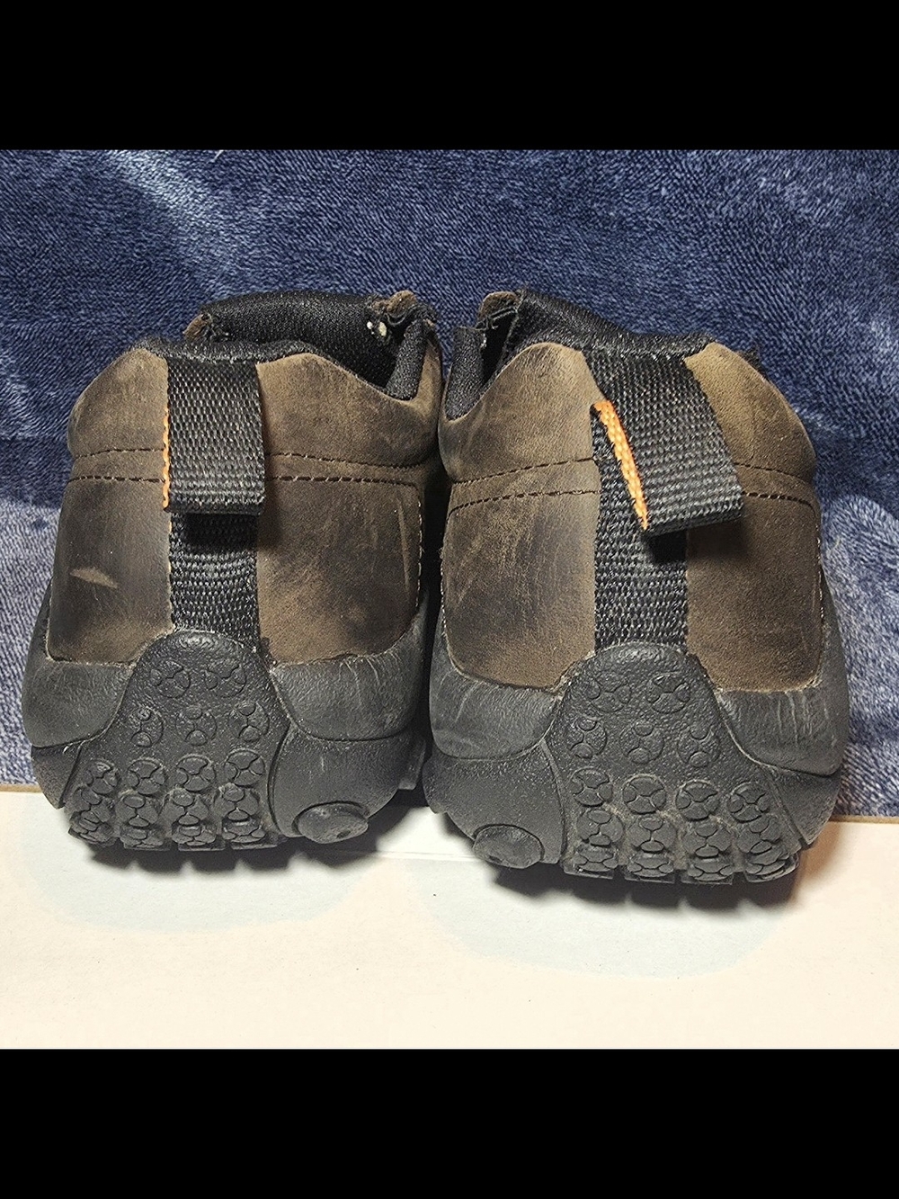 Merrell Men's Jungle Moc Leather Composite Toe CSA Work Shoes - Picture 4 of 7